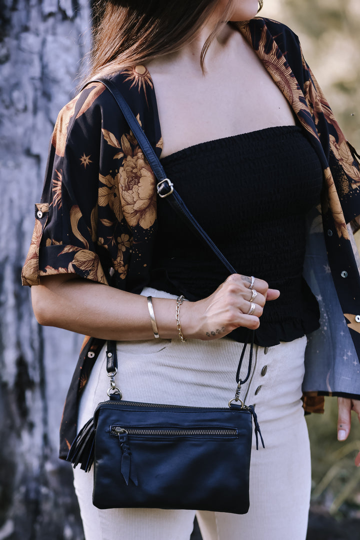 Mystic Pouch Bag, Crossbody Handbag Removable Strap