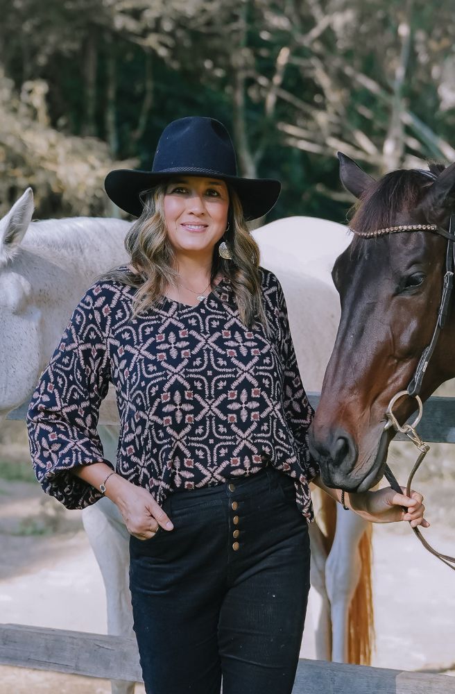 Midnight Tapestry Lizzy Top