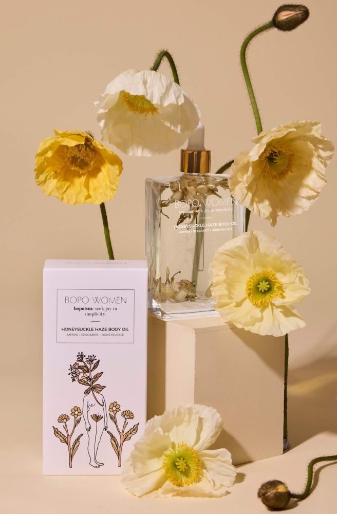 Honeysuckle Haze Body Oil, Gift Idea