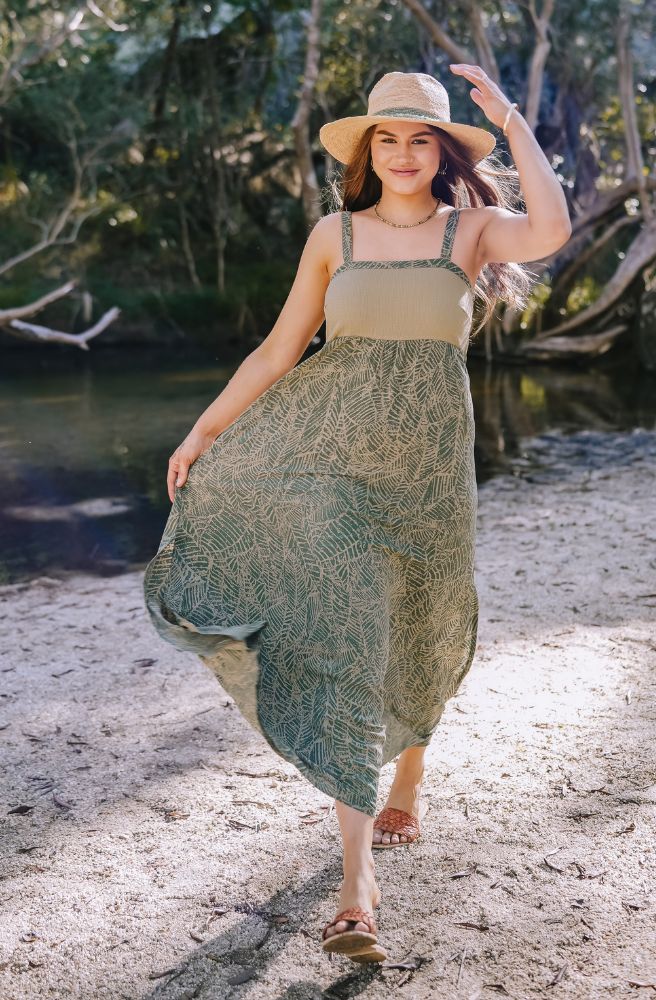 Margarita Dress Forest
