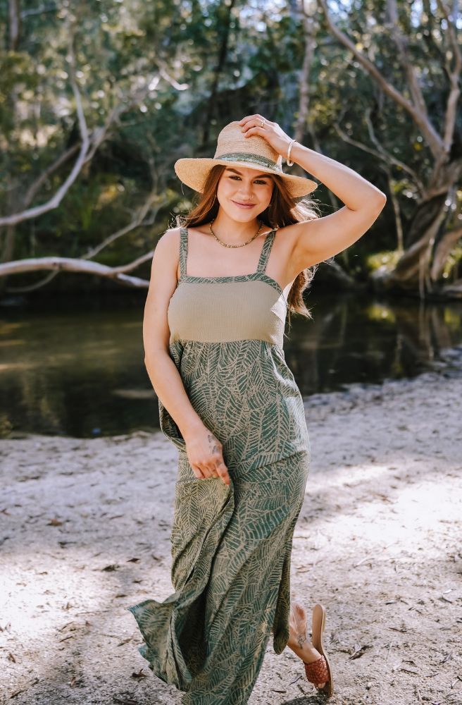 Margarita Dress Forest