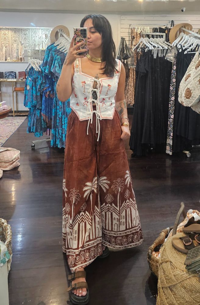 Serephina Vest Top Pink