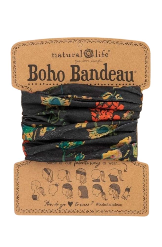 boho stretch knit bandeau headband wear it twelve different ways