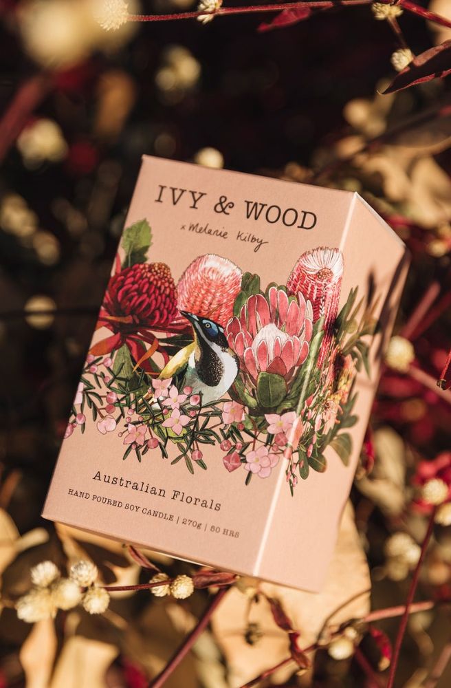 Australian Florals Candle, Gift Ideas