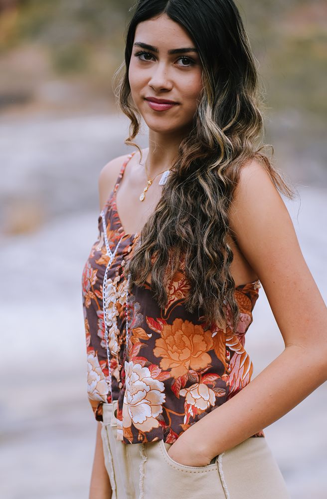 Boheme Plume Chateau Top, Boho Resort Style