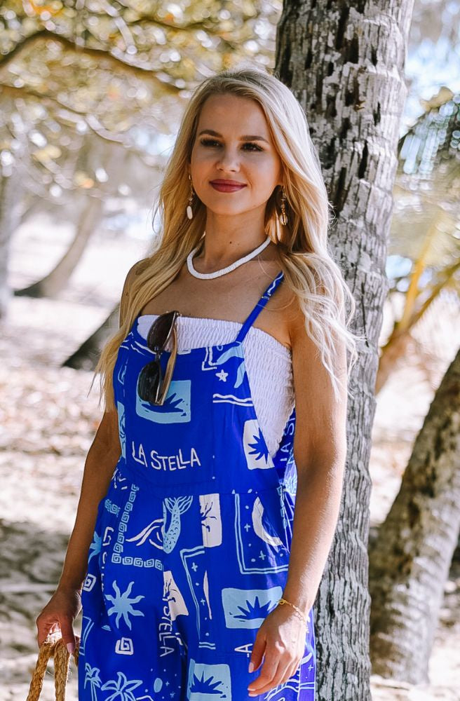 Chalk Long Tube, Womens Boho resort Style Long Boob Tube
