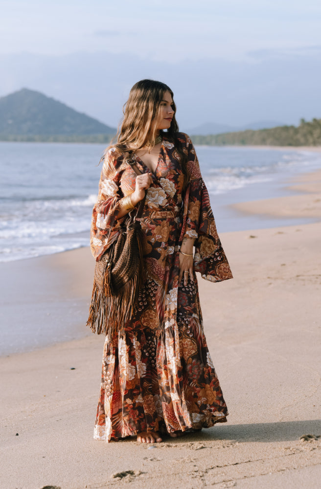 Boheme Plume Saradon Dress