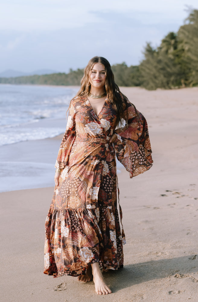 Boheme Plume Saradon Dress