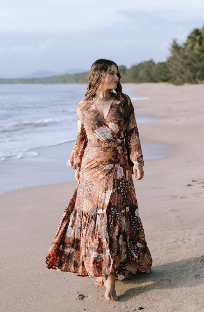 Boheme Plume Saradon Dress