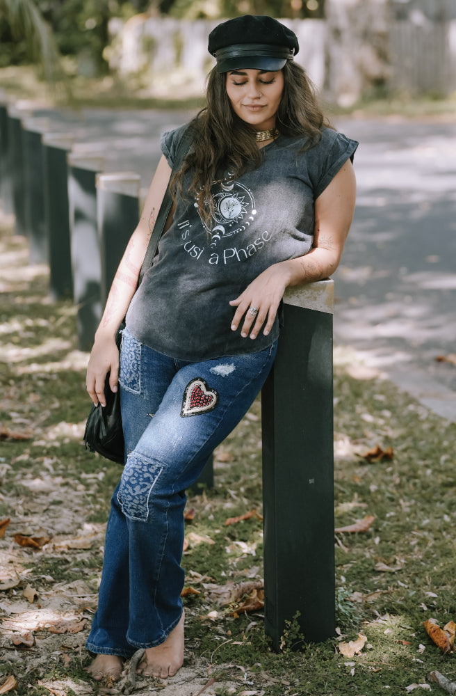 Phase Eclipse Tee Charcoal