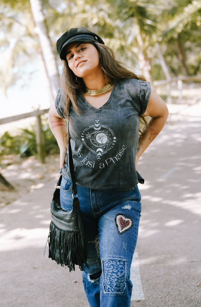 Phase Eclipse Tee Charcoal