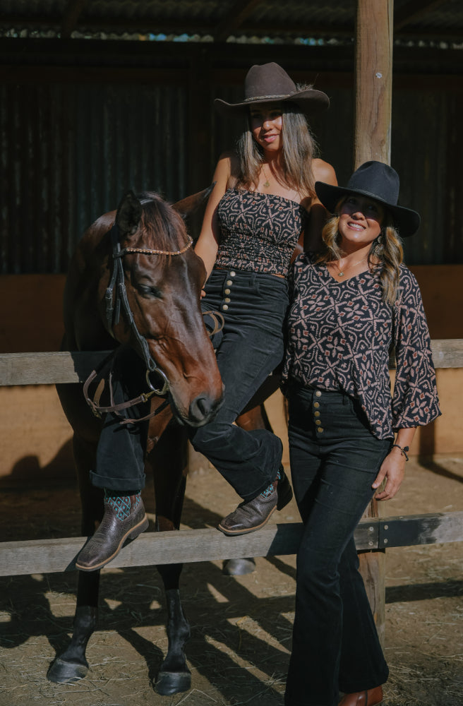 Midnight Tapestry Lizzy Top