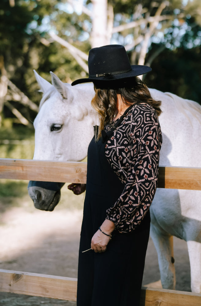 Midnight Tapestry Lizzy Top