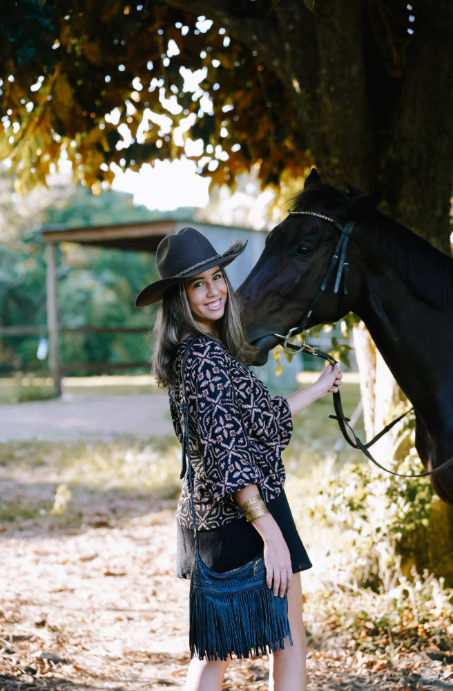 Raven Mist Mini Skirt