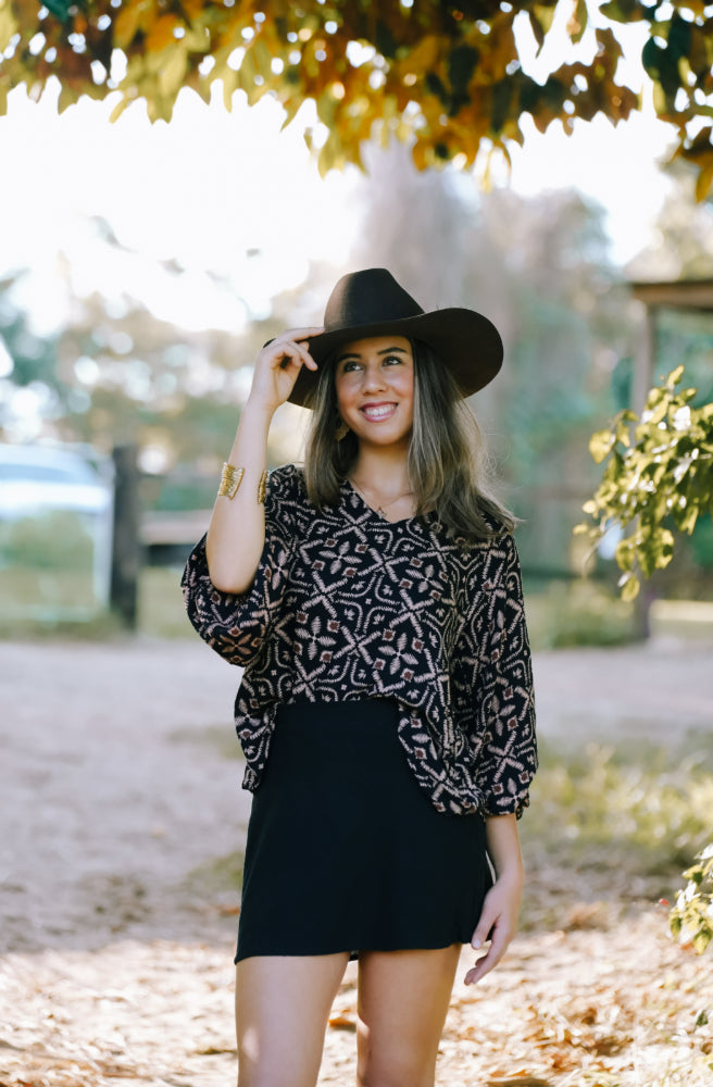 Raven Mist Mini Skirt