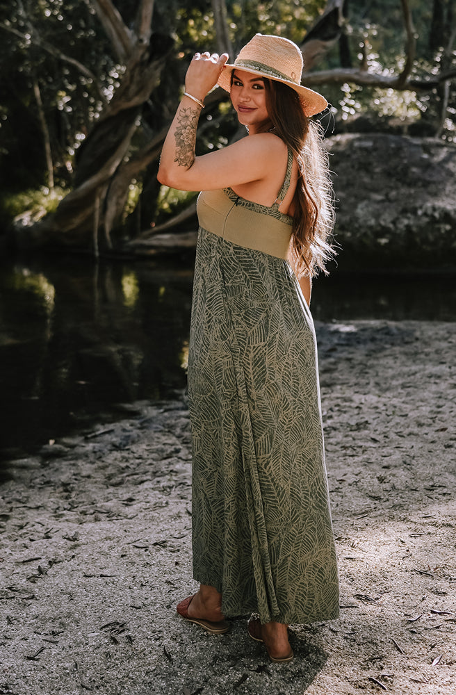 Margarita Dress Forest