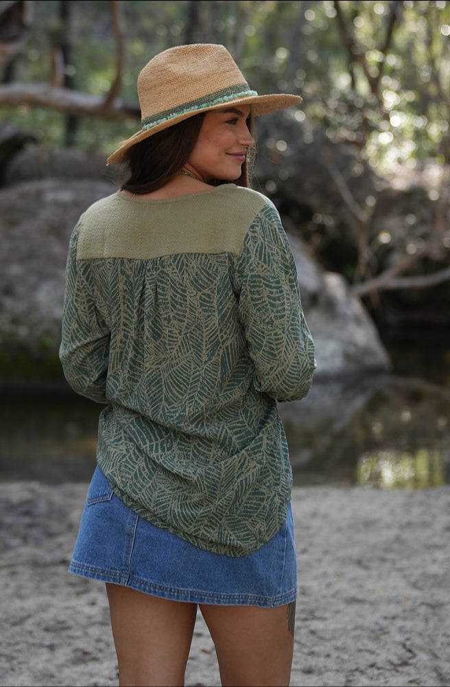 Serena Blouse Forest