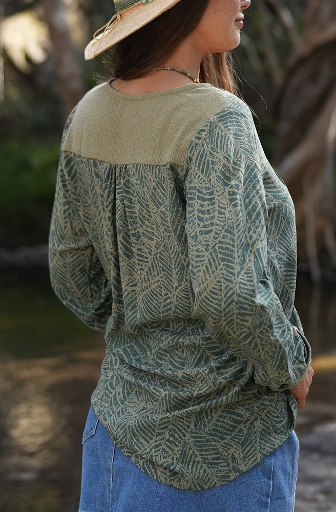 Serena Blouse Forest