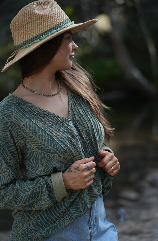 Serena Blouse Forest
