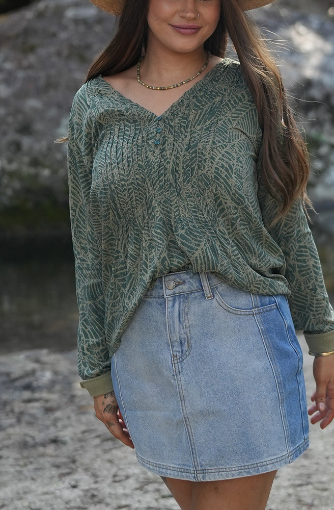 Serena Blouse Forest
