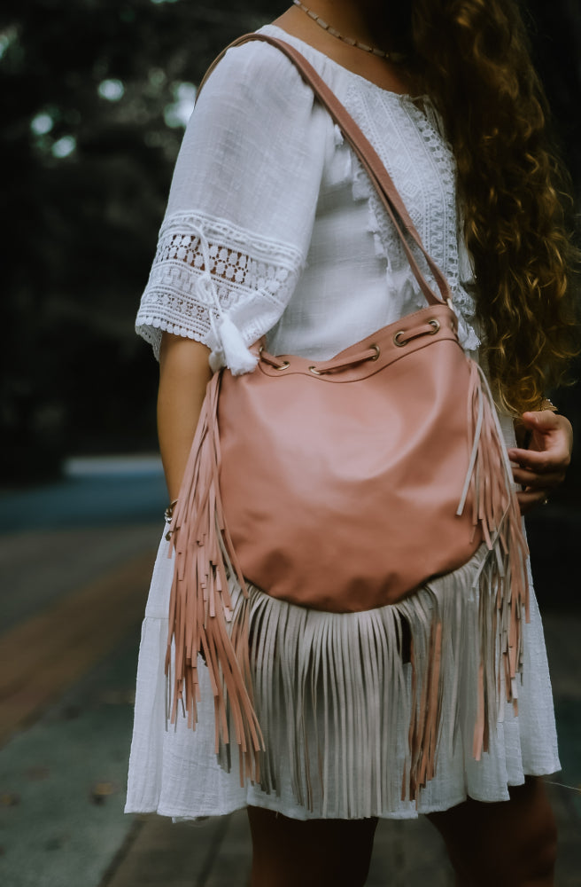 Manyana Leather Shoulder Satchel Bag