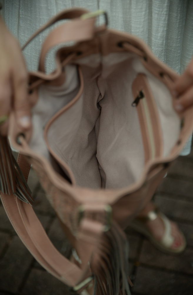 Manyana Leather Shoulder Satchel Bag