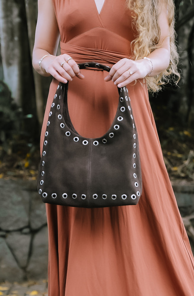 Moon Armour Bag, Brown Colour