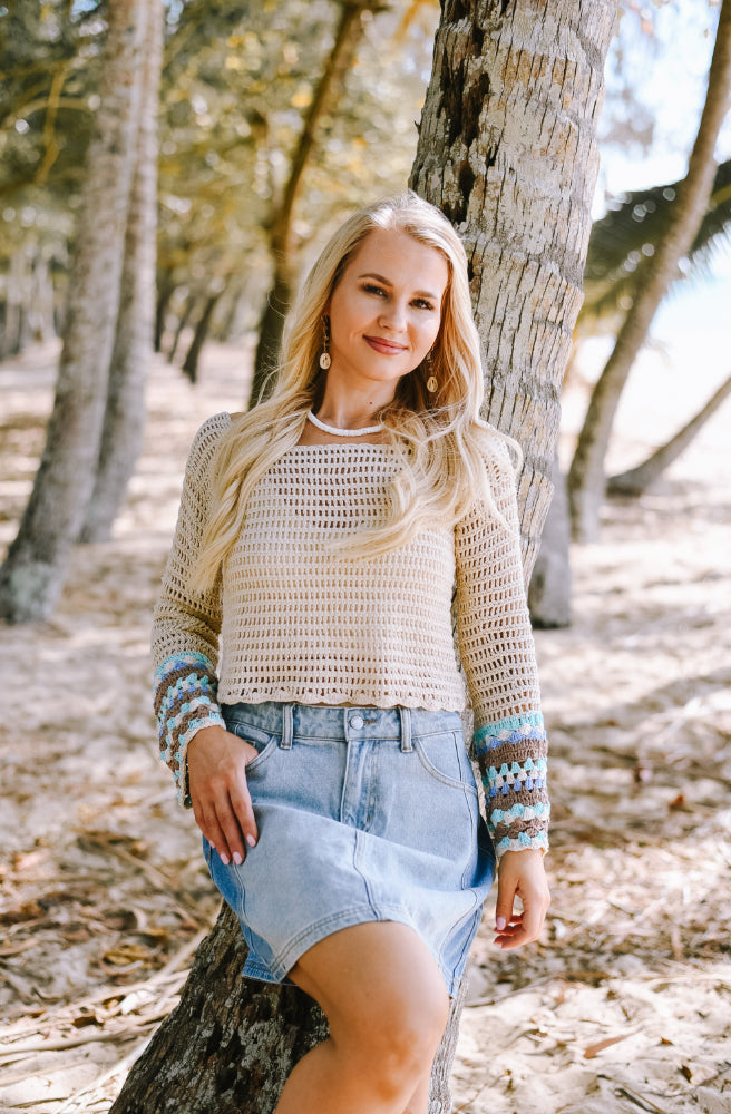 Boheme Mid Rise Mini Skirt