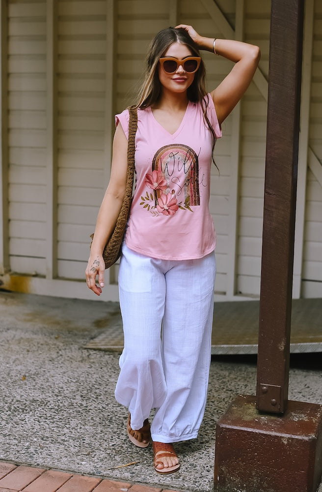 Pink Wild Soul Tee