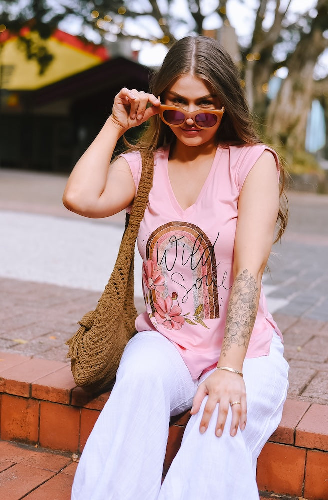 Pink Wild Soul Tee