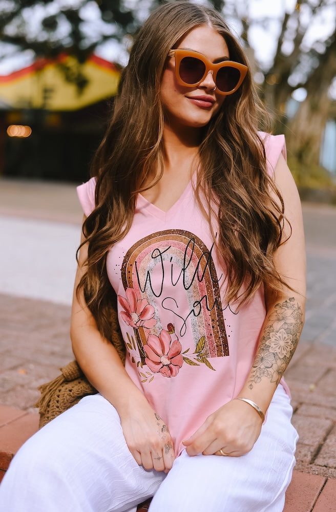 Pink Wild Soul Tee