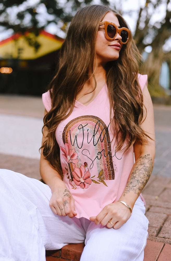Pink Wild Soul Tee