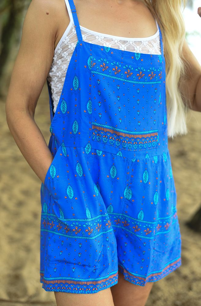 Sky Fern Sunny Playsuit