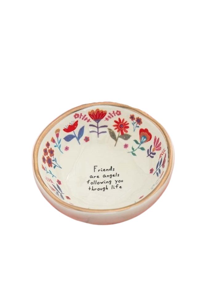 Giving Trinket Bowl Friend Angel, Boho Homewares Gift Idea