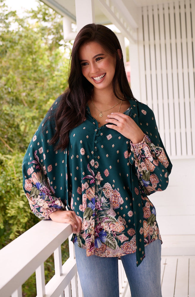 Jaase Estella Print Imogen Blouse