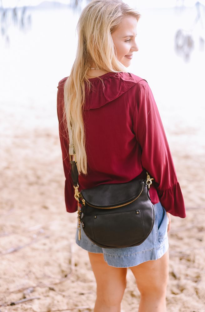 Livia Crossbody Bag, Artisan-Made Leather Bag for Everyday Wear