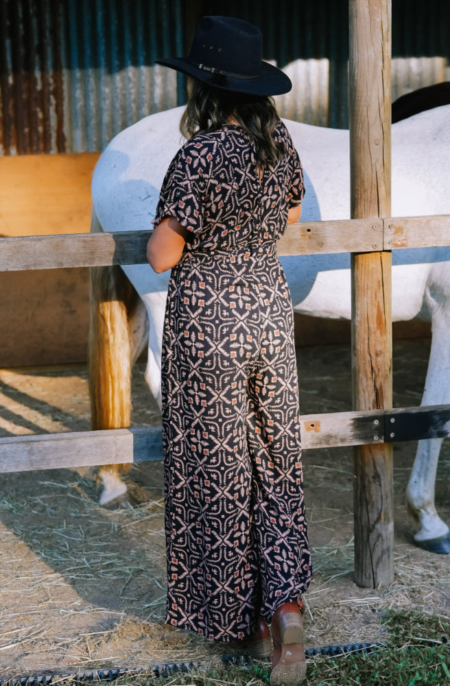 Midnight Tapestry Aura Pantsuit