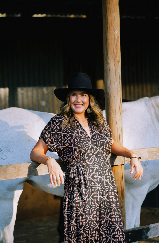Midnight Tapestry Aura Pantsuit