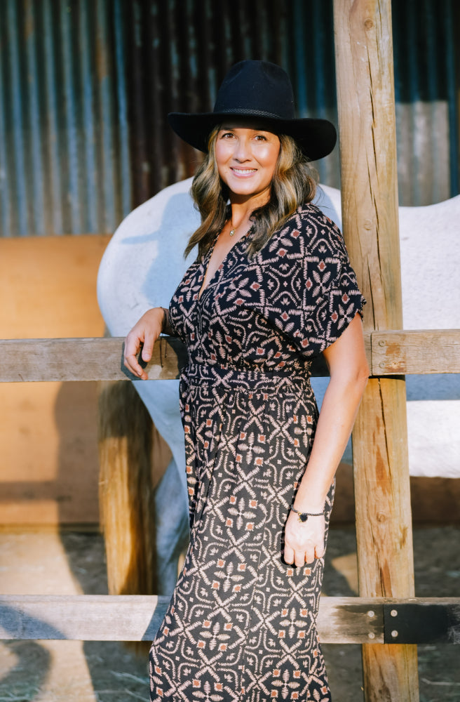 Midnight Tapestry Aura Pantsuit