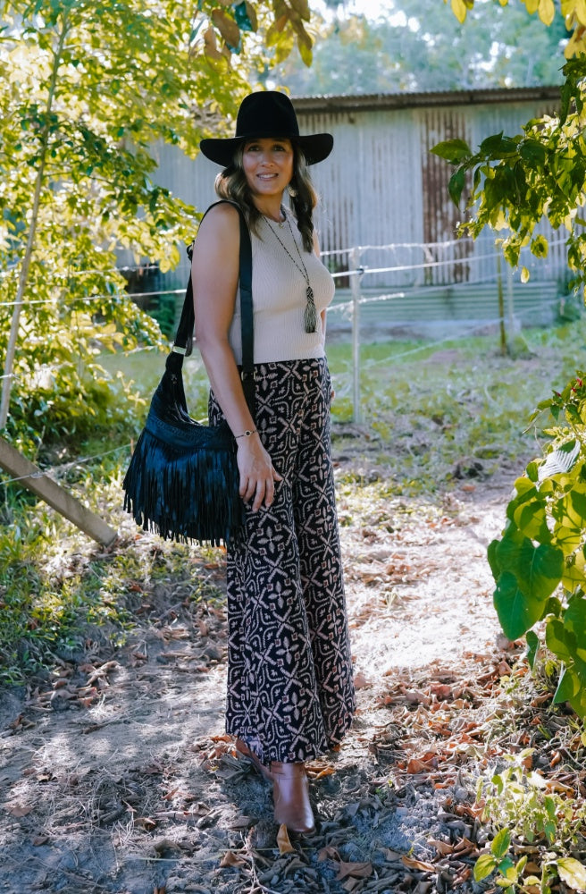 Midnight Tapestry Cher Pants