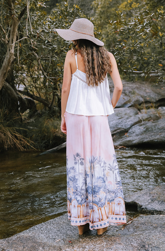 Palma Rosa Maxi Pants