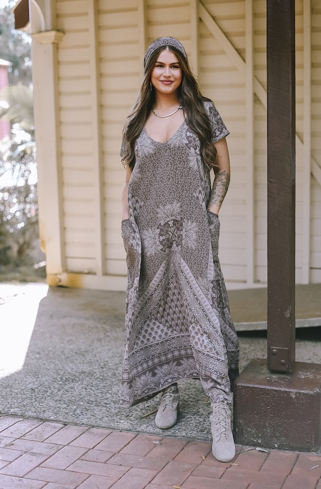 Raya Dress, Women's Boho Resort Style