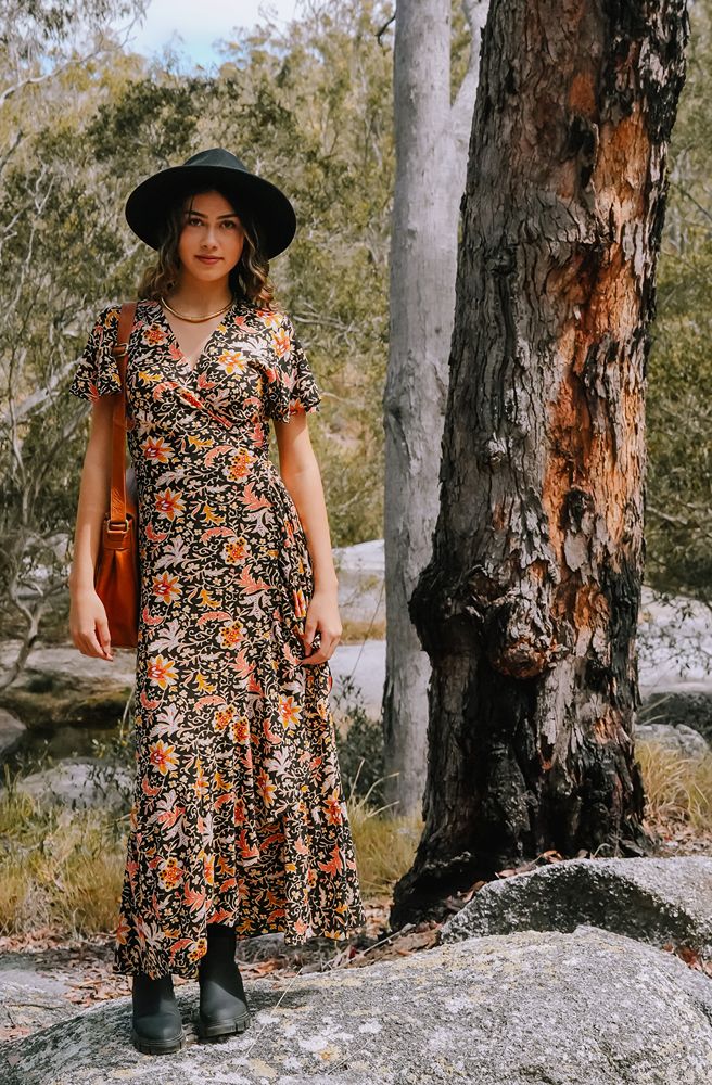 Seraphina Nymph Wrap Dress