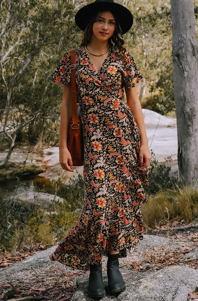 Seraphina Nymph Wrap Dress