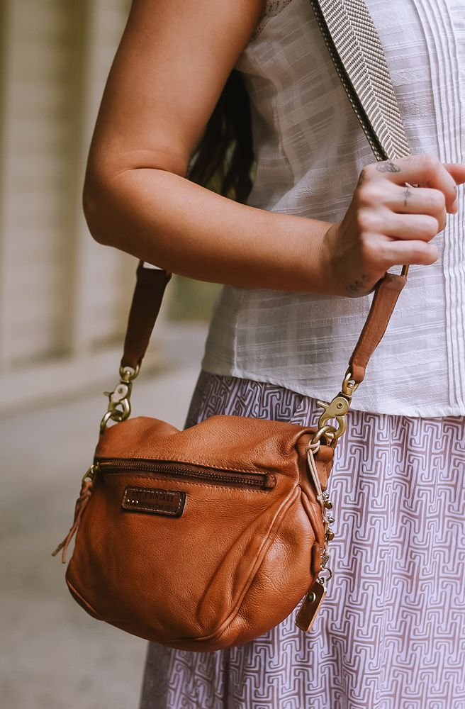 Teddy Bag Oak Buff, Cozy Shoulder Bag