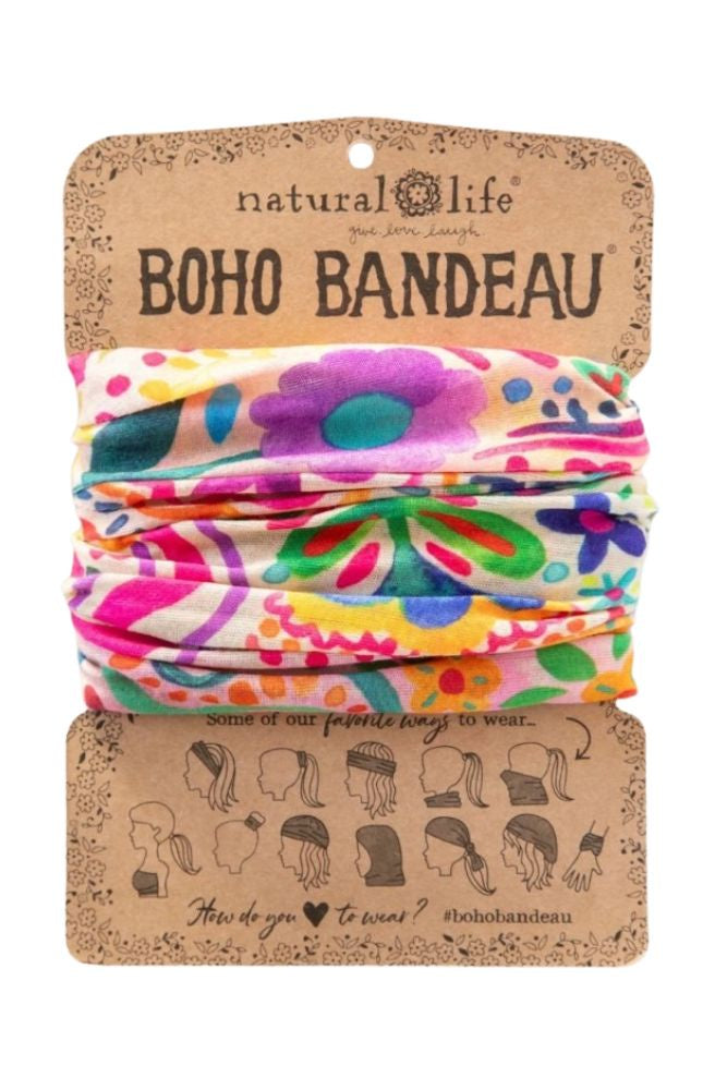 Boho Bandeau Rainbow Doodle