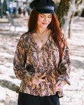 Dusk Paisley Serena Blouse