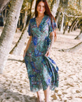 Forest Patch Mirage Wrap Dress