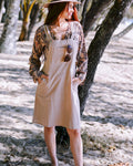 Gypsy Thread Pinafore Mid Short Cream
