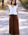 Cinnamon Palazzo Pants